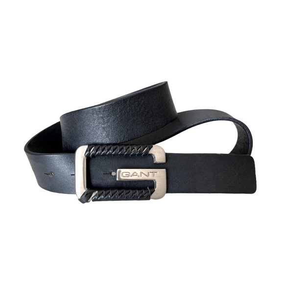 GANT Leather Belt W Metal Buckle - Picture 2 of 10